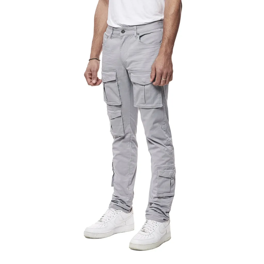 10 Pocket Slim Twill Pants - Ultimate Grey