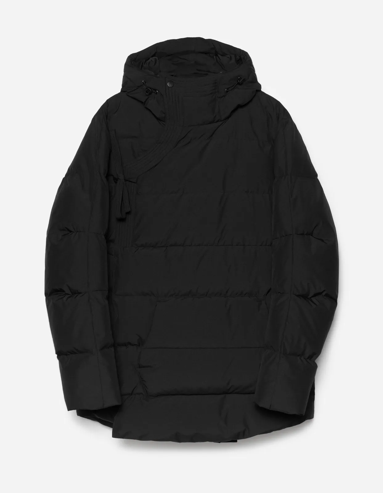 Tibetan 1381 Black Padded Tech Parka - Stylish and Functional Outerwear