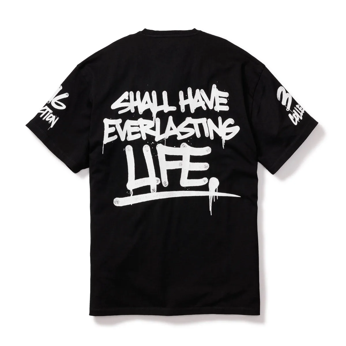 3:16 Eternal Life Oversized Tee - Black