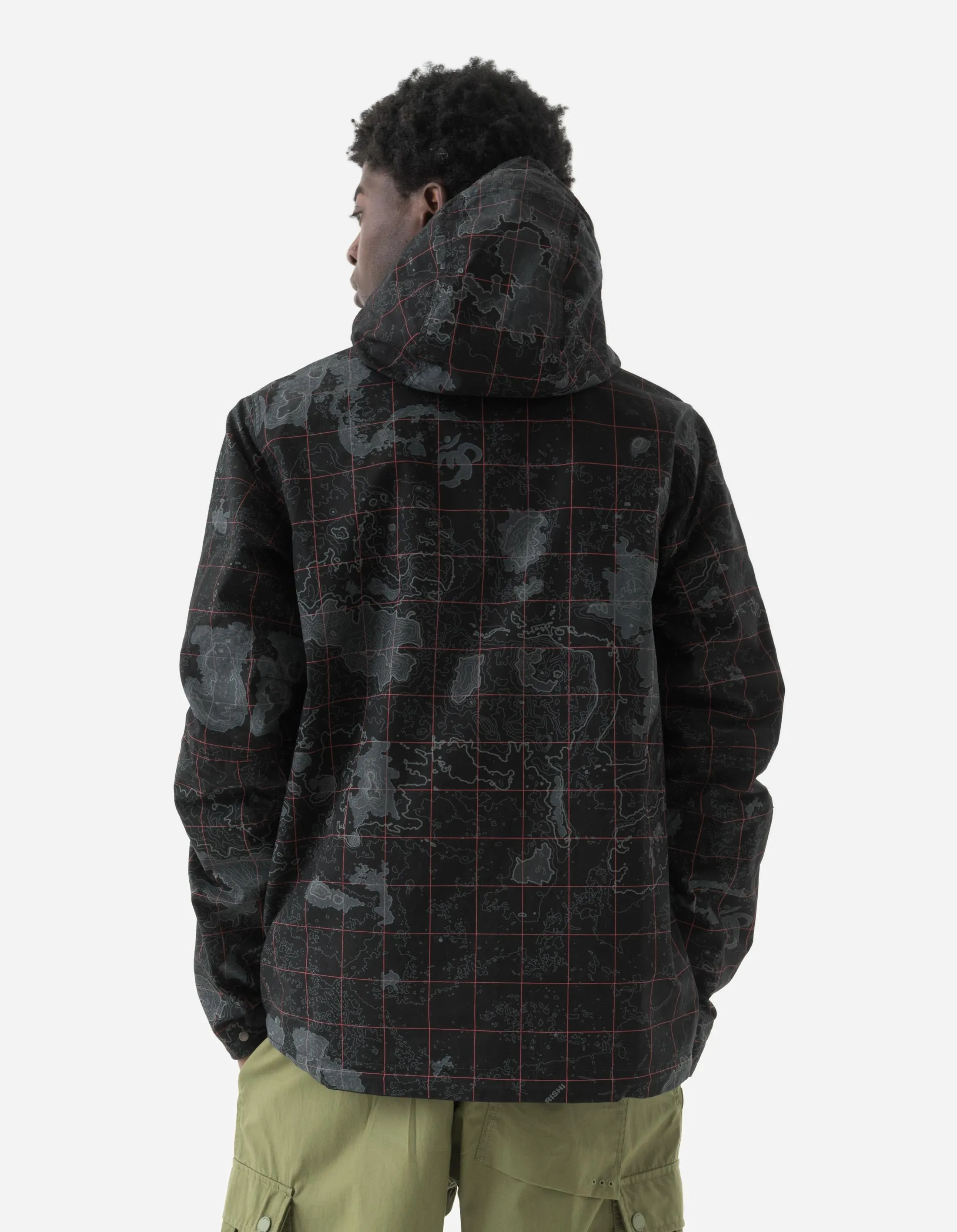 5222 Reversible Cordura Asym Parka Black/Subdued Night