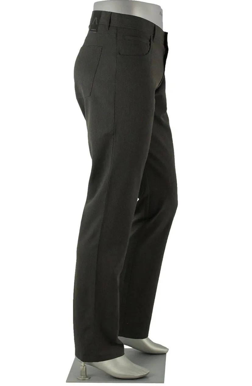 Alberto Regular Fit Pipe Ceramica Pant 0039, Black