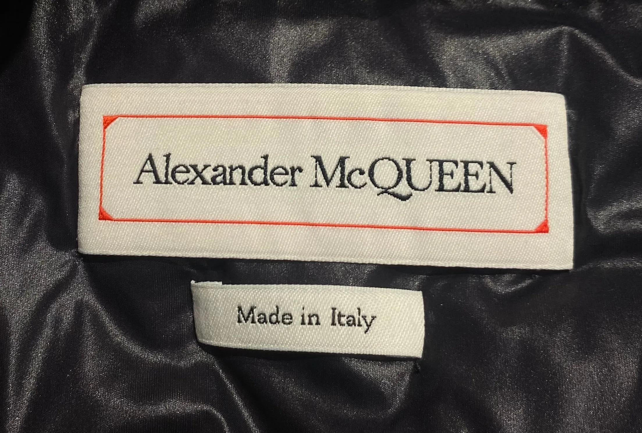 Alexander McQueen/Puffer Jkt/58/Nylon/BLK/MCQUEEN PUFFER PARKA