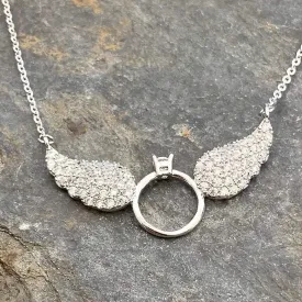 Angel Wings Petite - The Silver Wings - Necklace LAN031