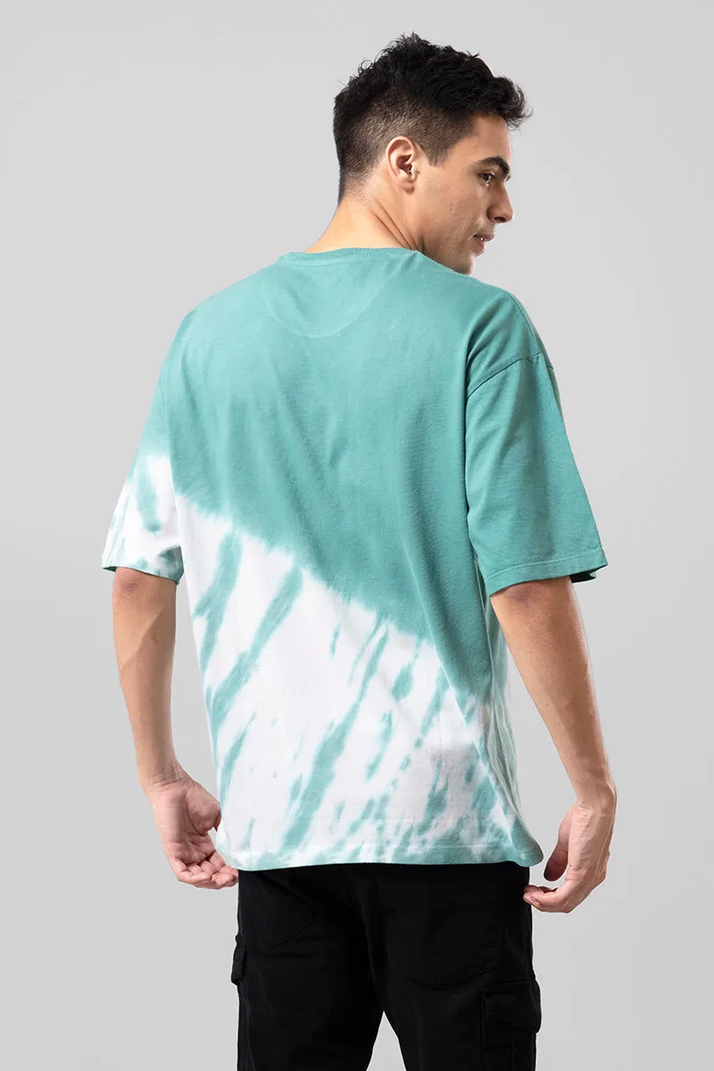 Another Point of View Green Oversized T-Shirt