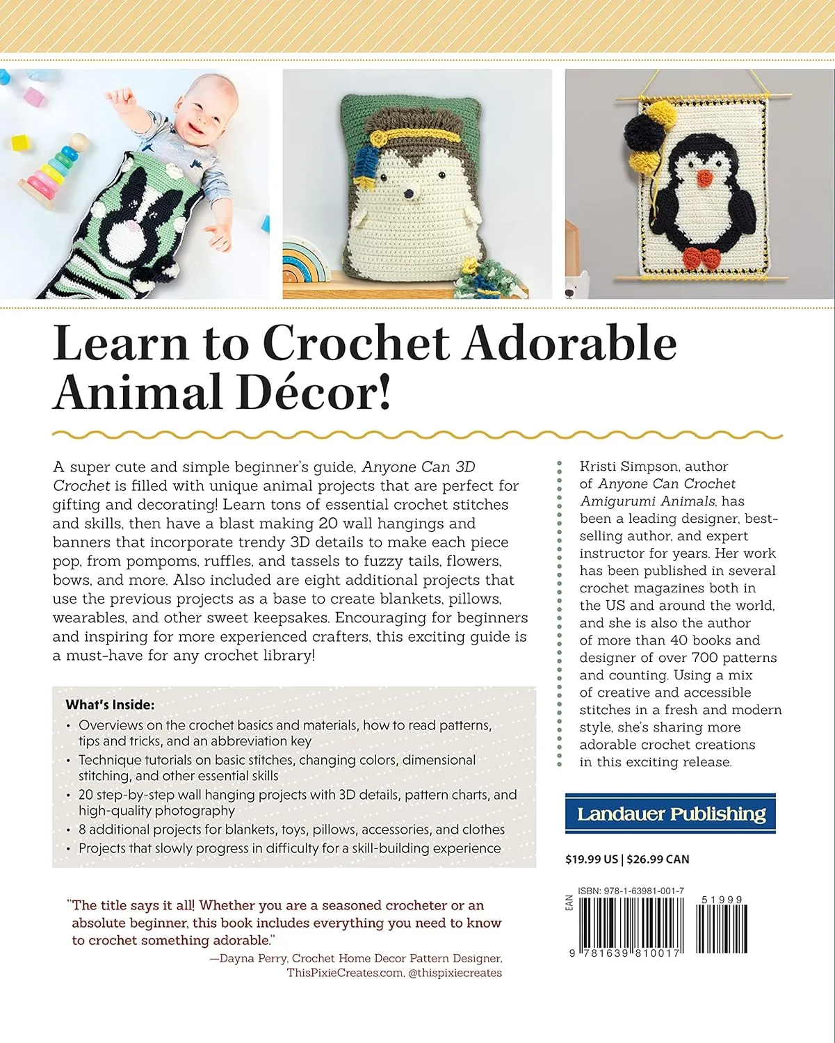 Anyone Can 3D Crochet