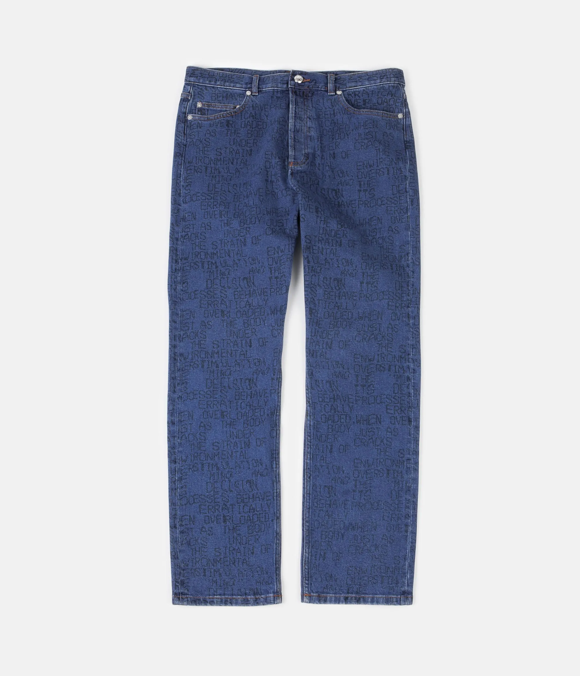 A.P.C. x Brain Dead Crypt Jeans - Blue