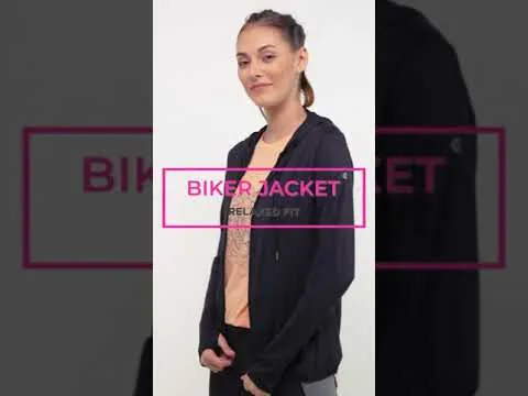 Athleisure Biker Jacket