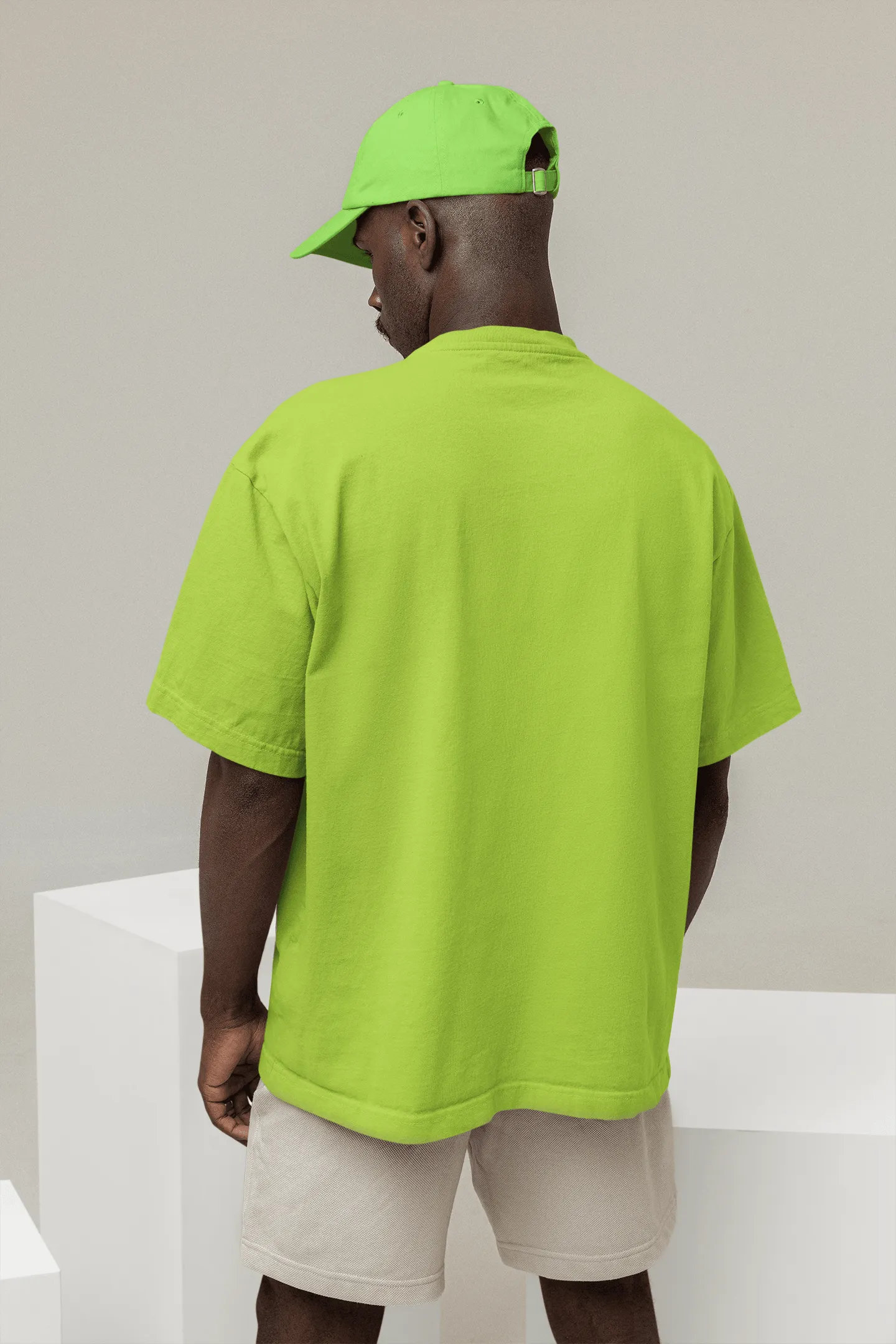 Basic Oversized T-shirt - Light Green