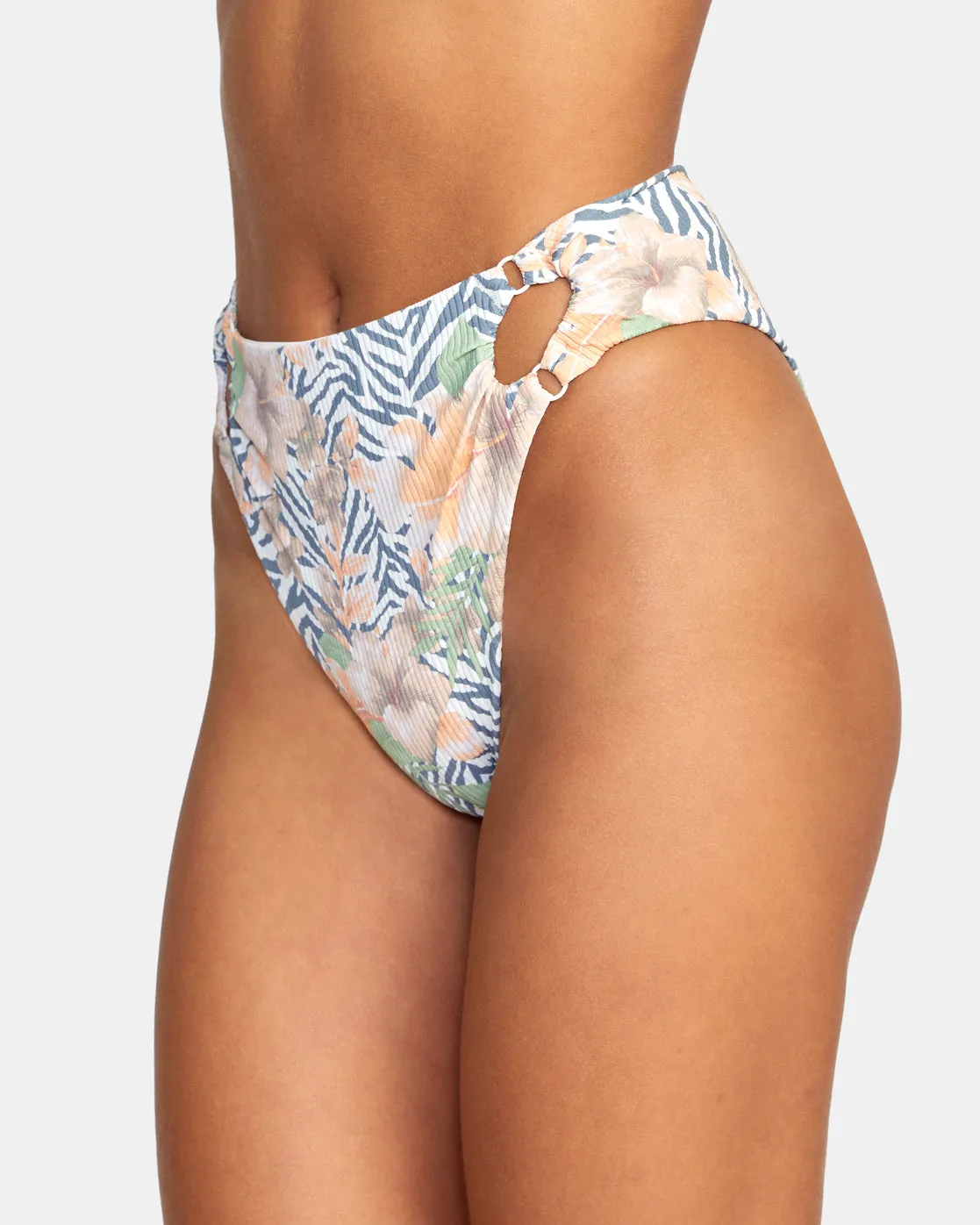 Bazaar High Rise Cheeky Bikini Bottoms - Multi