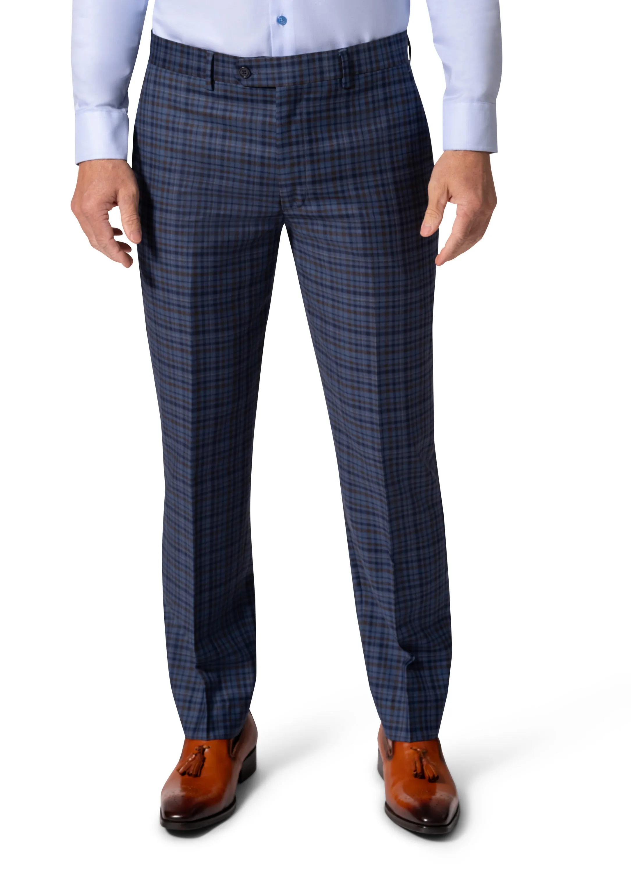 Berragamo Elegant - Faille Wool 10005.4099 S/B Slim Fit Suit