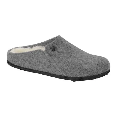 BIRKENSTOCK ZERMATT SHEARLING LIGHT GREY WOOL - WOMENS