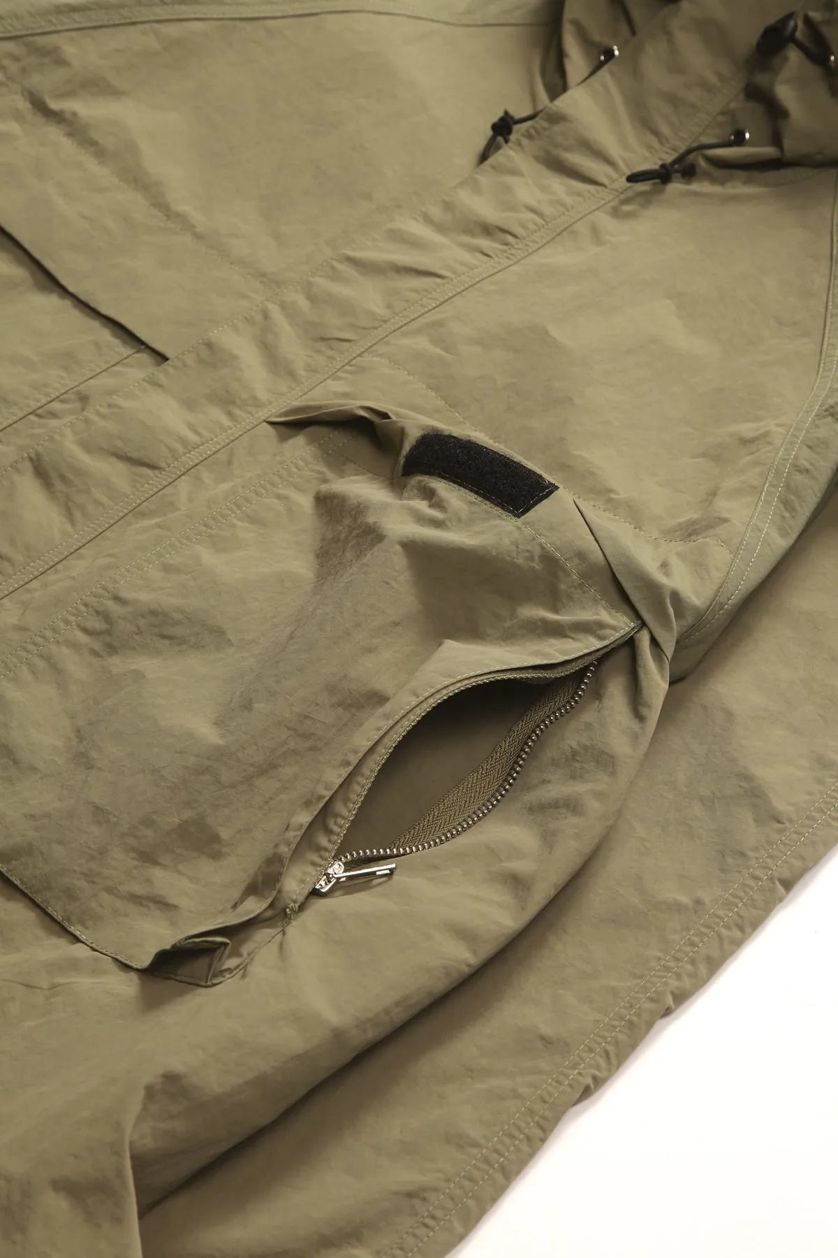 Blacksmith - Lightweight Nylon Angling Parka - Olive