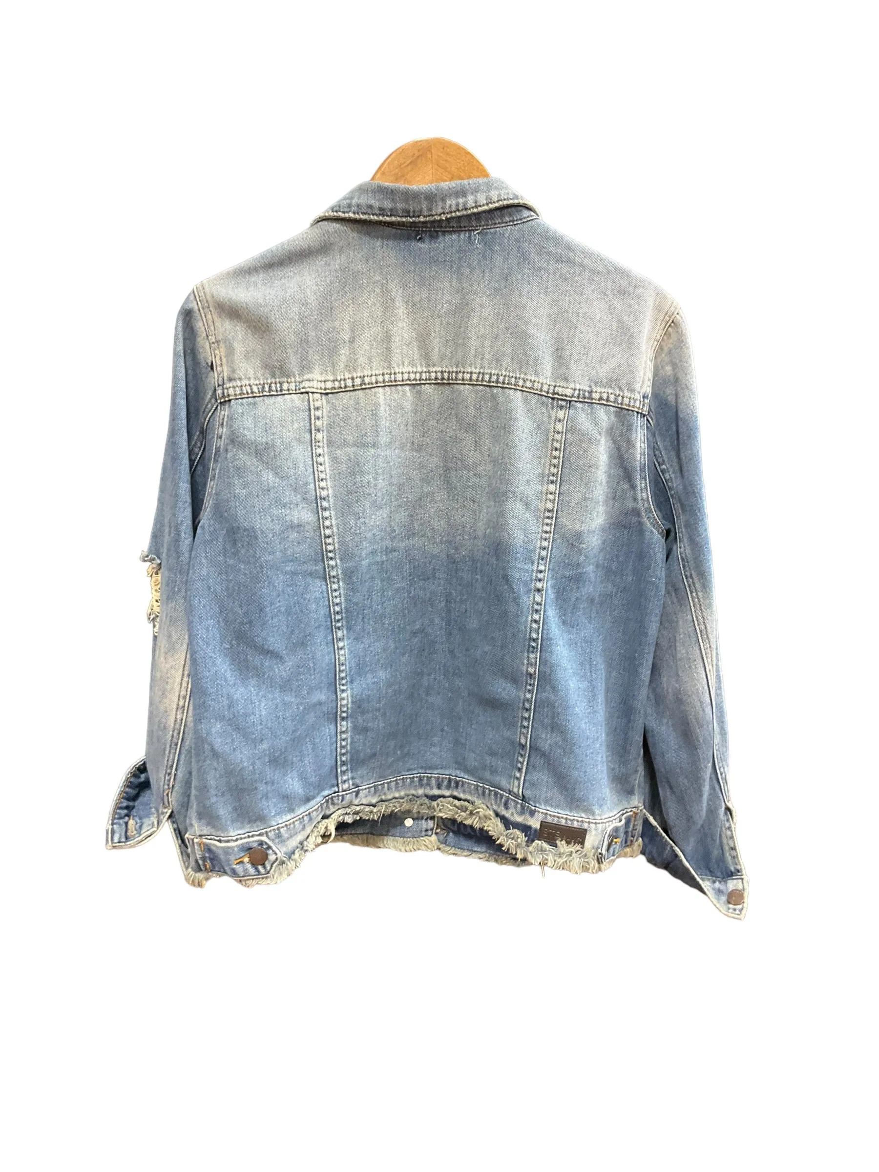 Blue Denim Jacket Denim Sts Blue, Size M