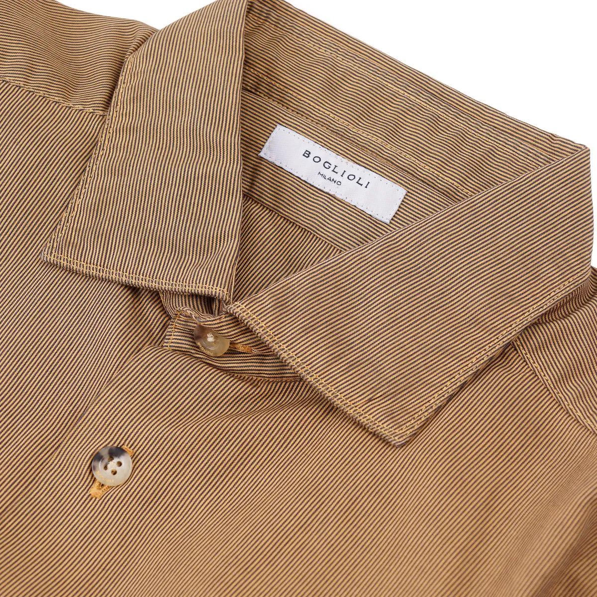 Boglioli Slim-Fit Cotton Dress Shirt