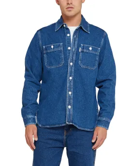 BOSTON DENIM SHIRT - BLUE INDIGO