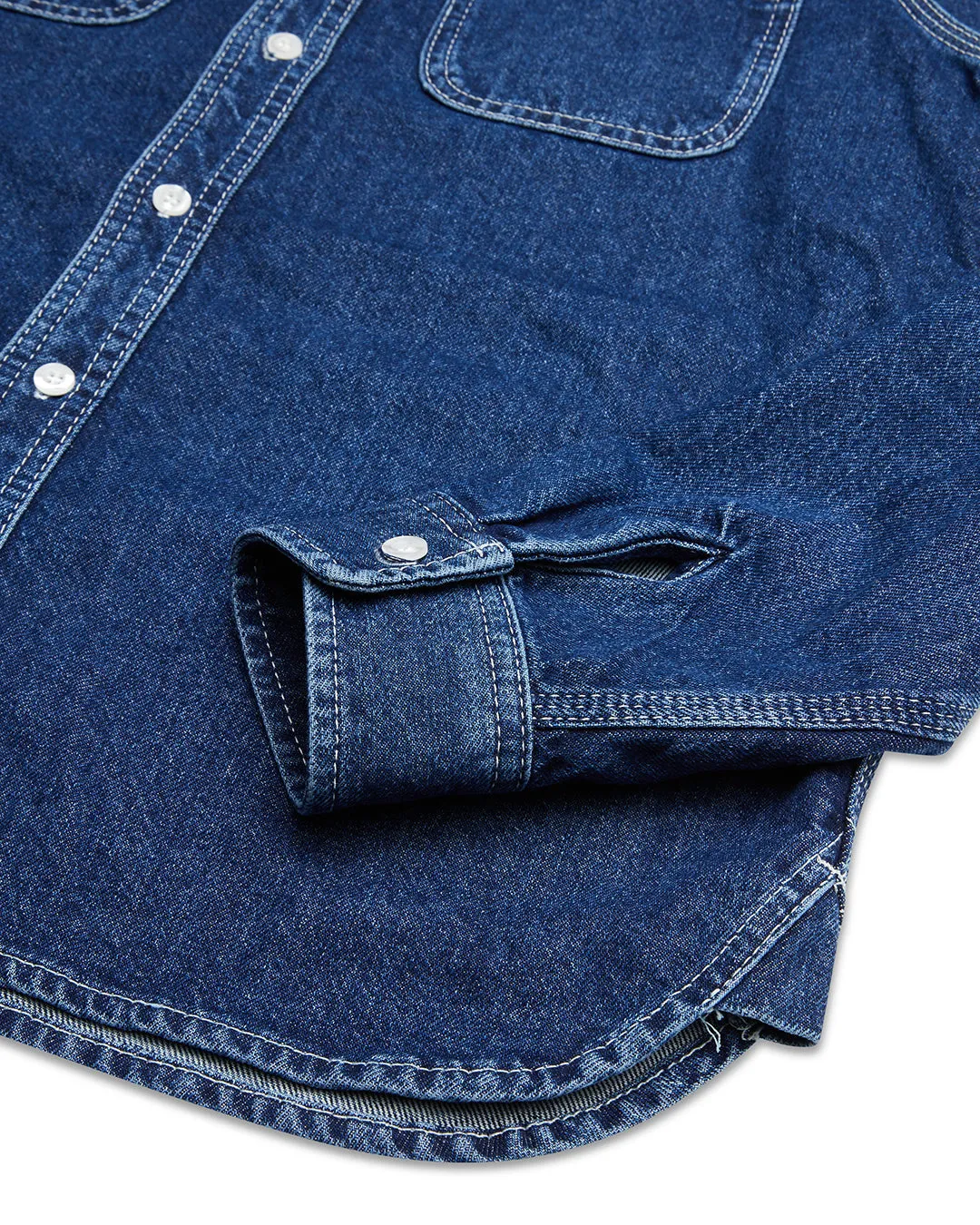 BOSTON DENIM SHIRT - BLUE INDIGO