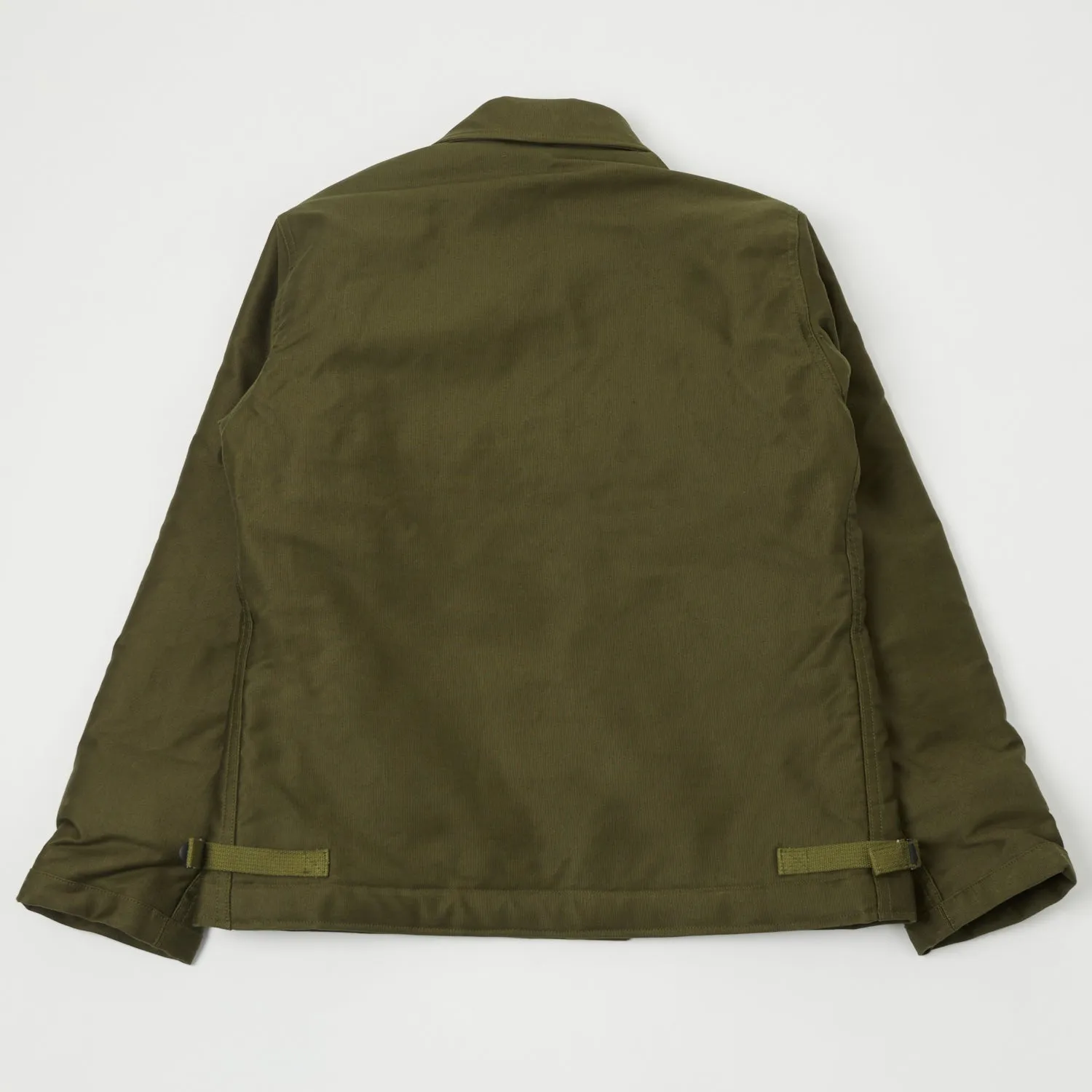 Buzz Rickson's Type A-2 Jungle Cloth Deck Jacket - Olive