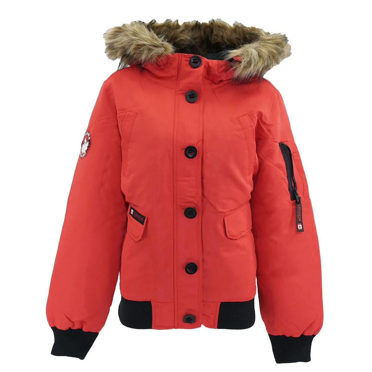 Canada Weather Gear Women's Rib Bottom Parka