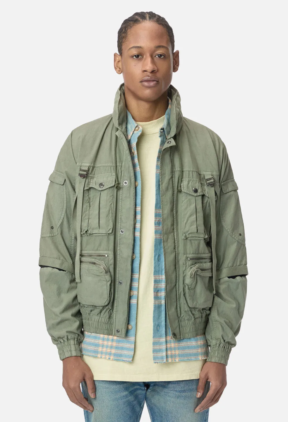 Canopy Parachute Jacket / Olive