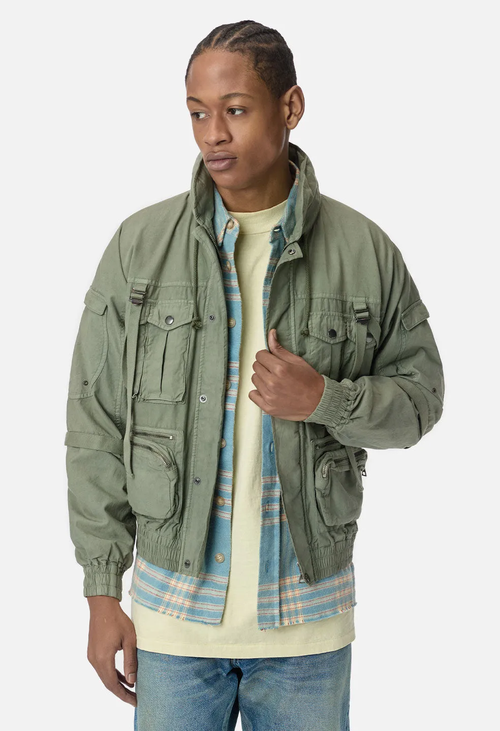 Canopy Parachute Jacket / Olive