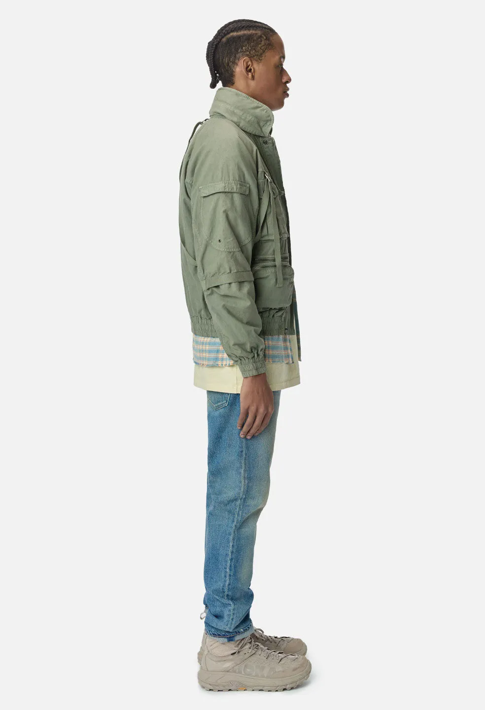 Canopy Parachute Jacket / Olive