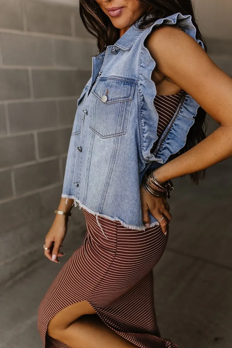 Carrie Denim Vest