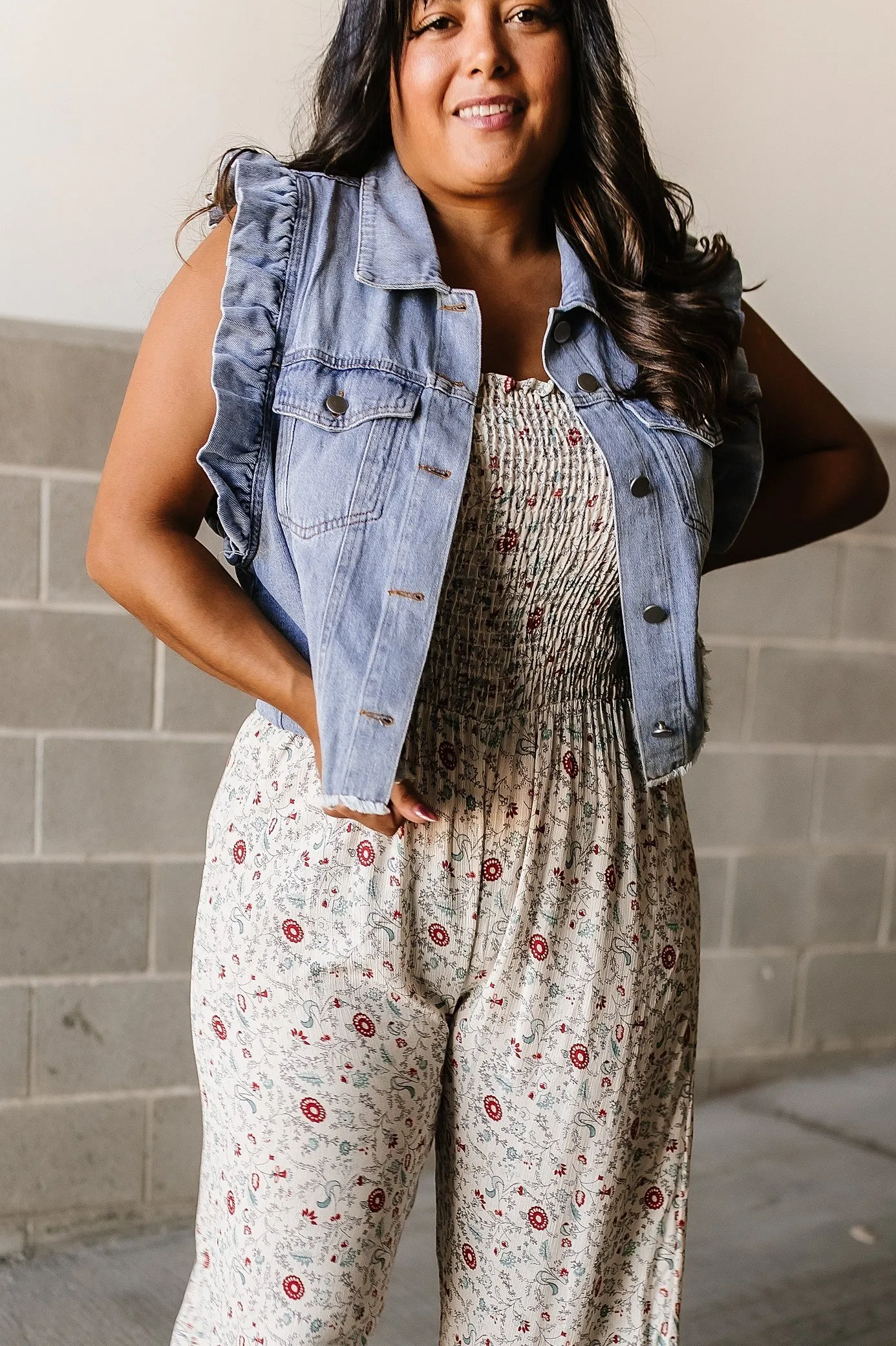 Carrie Denim Vest