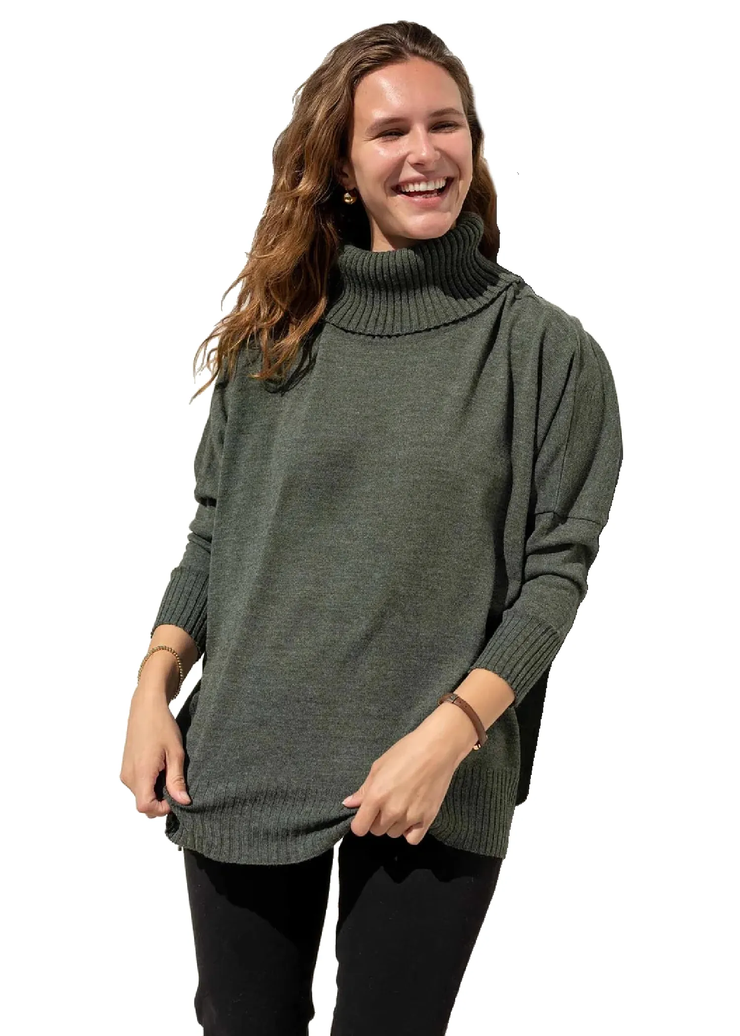 CATALINA TURTLENECK - HAZEL