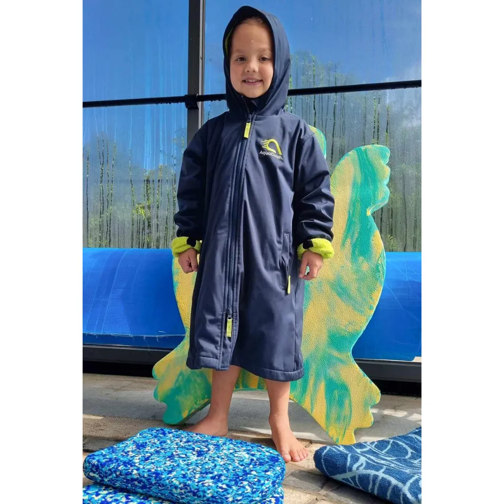 Classic Navy Swim Parka Child