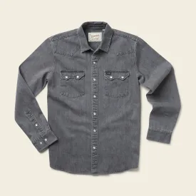 Dust Up Denim Snapshirt | Jovi Grey Wash | Howler Bros