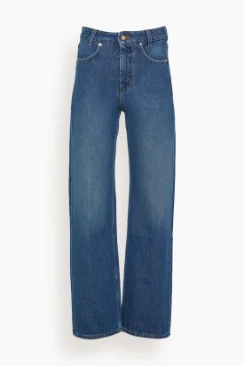 Ease Denim Jeans in Mid Blue