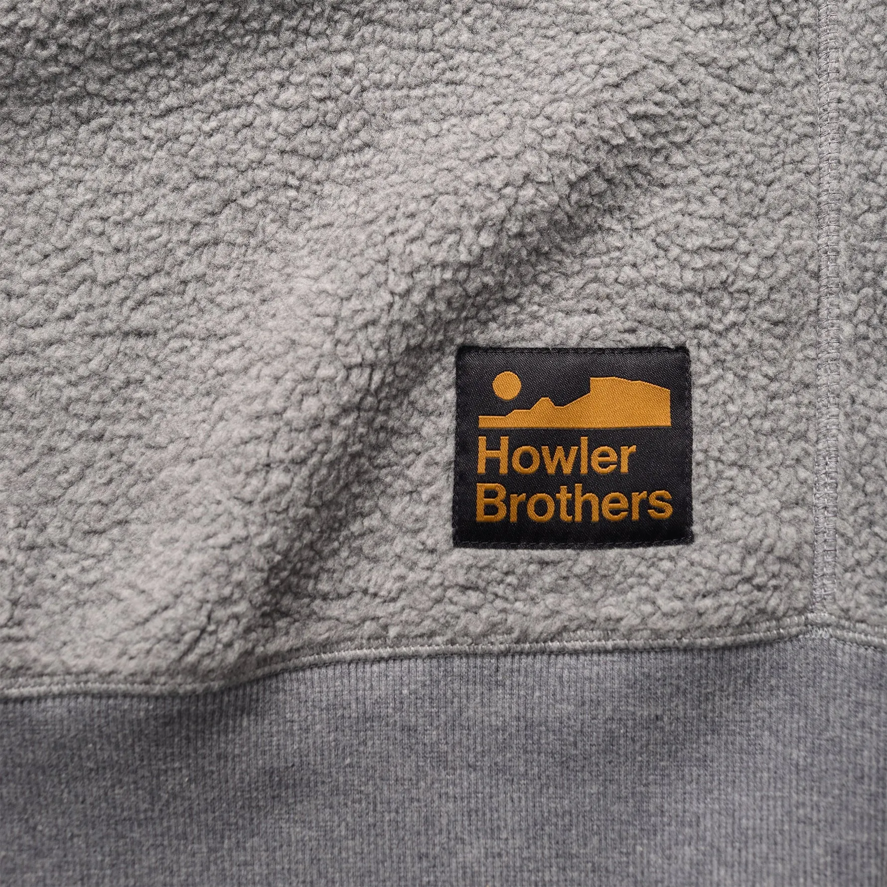 Eleos Fleece Crewneck | Jovi Grey Wash | Howler Bros