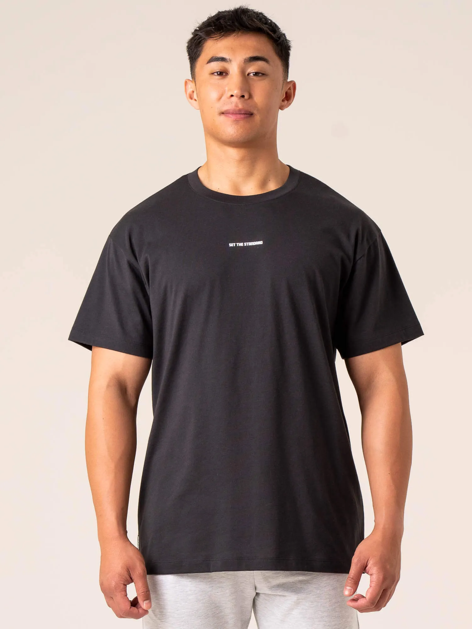 Emerge Oversized T-Shirt - Faded Black