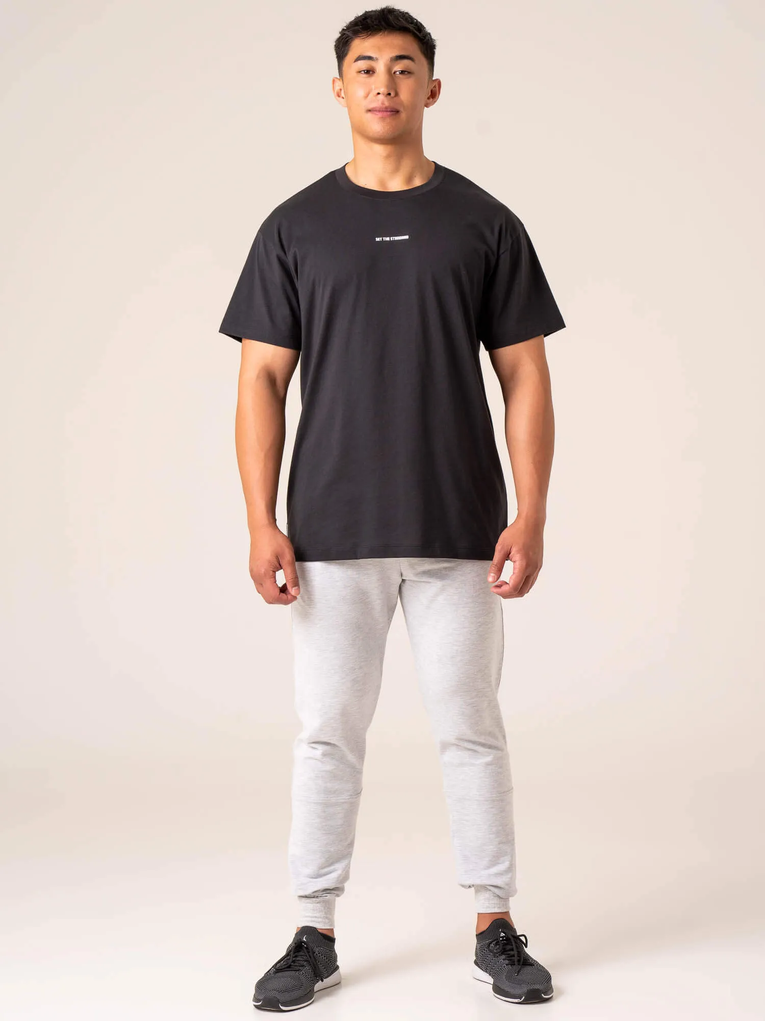 Emerge Oversized T-Shirt - Faded Black