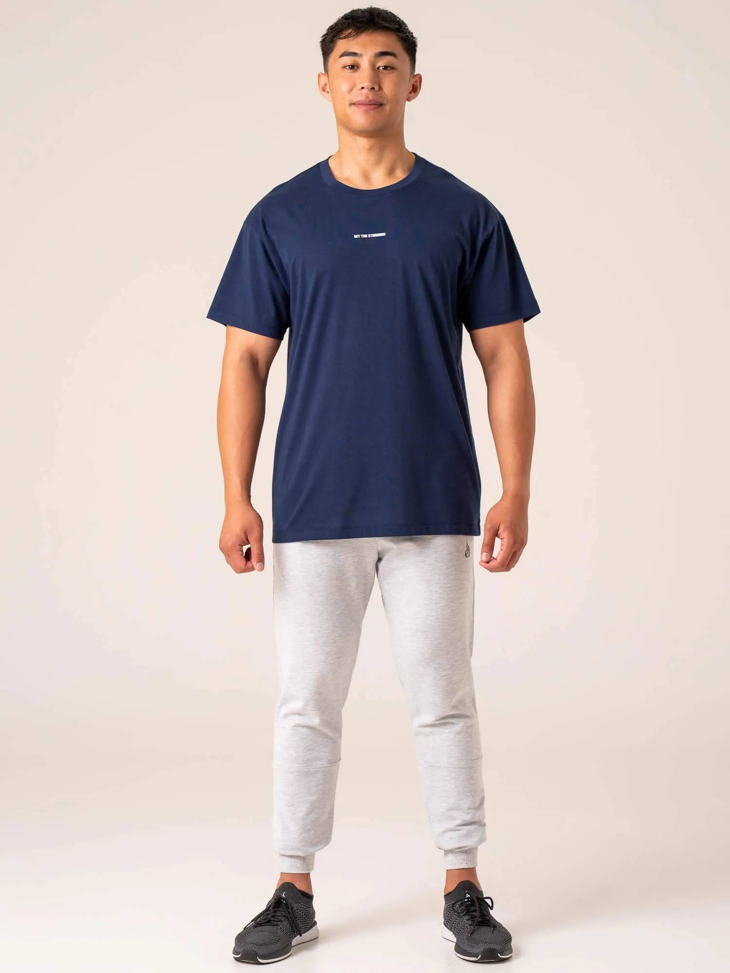 Emerge Oversized T-Shirt - Navy