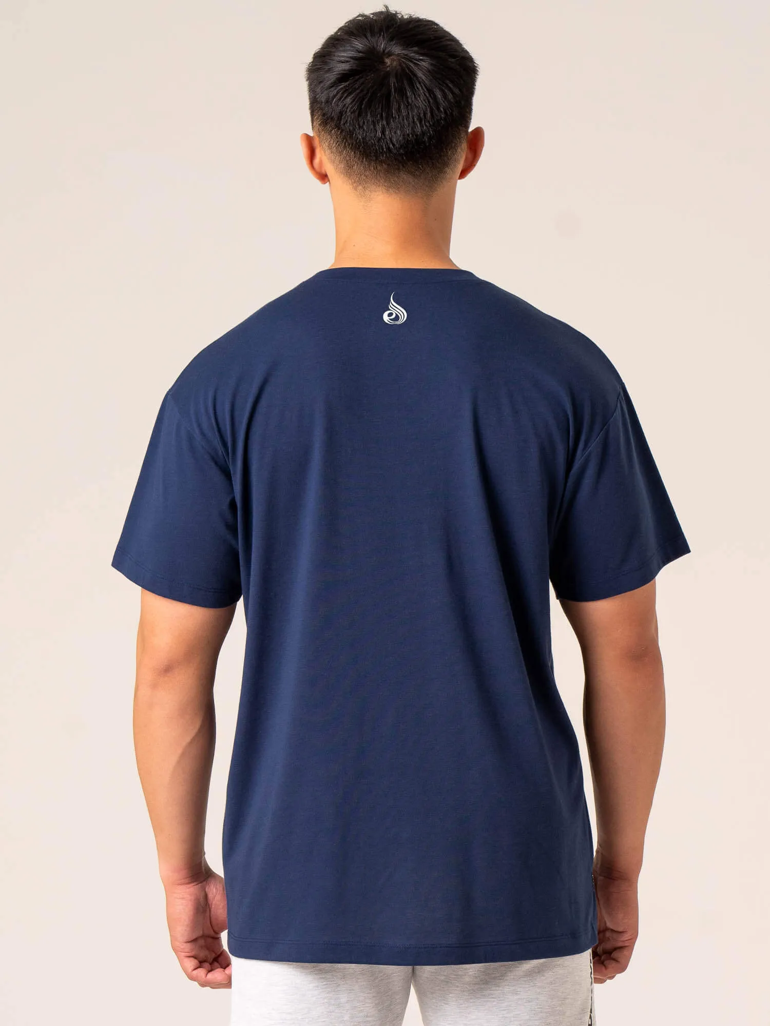 Emerge Oversized T-Shirt - Navy