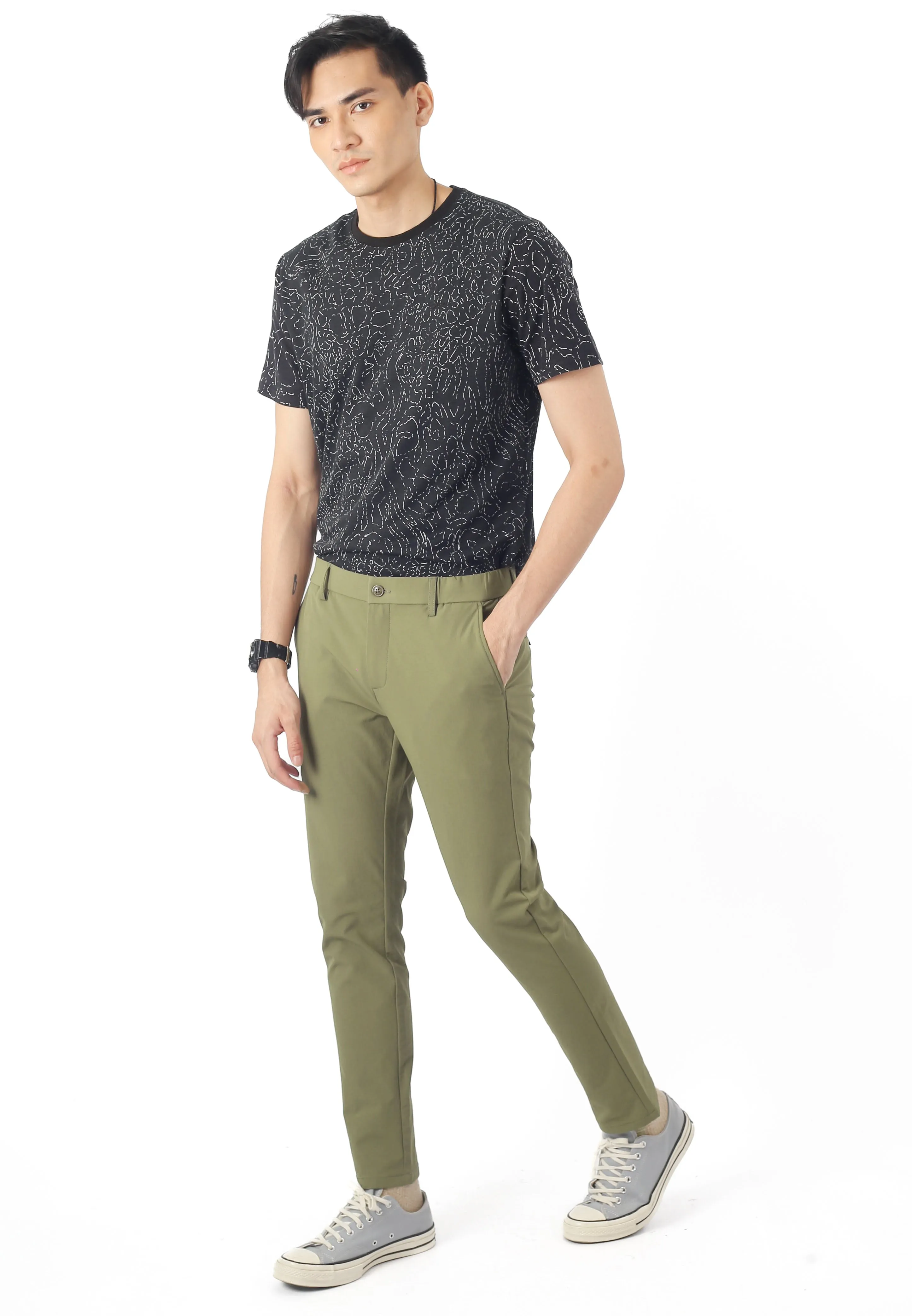 EXHAUST CHINO LONG PANTS [SLIM FIT] 1722