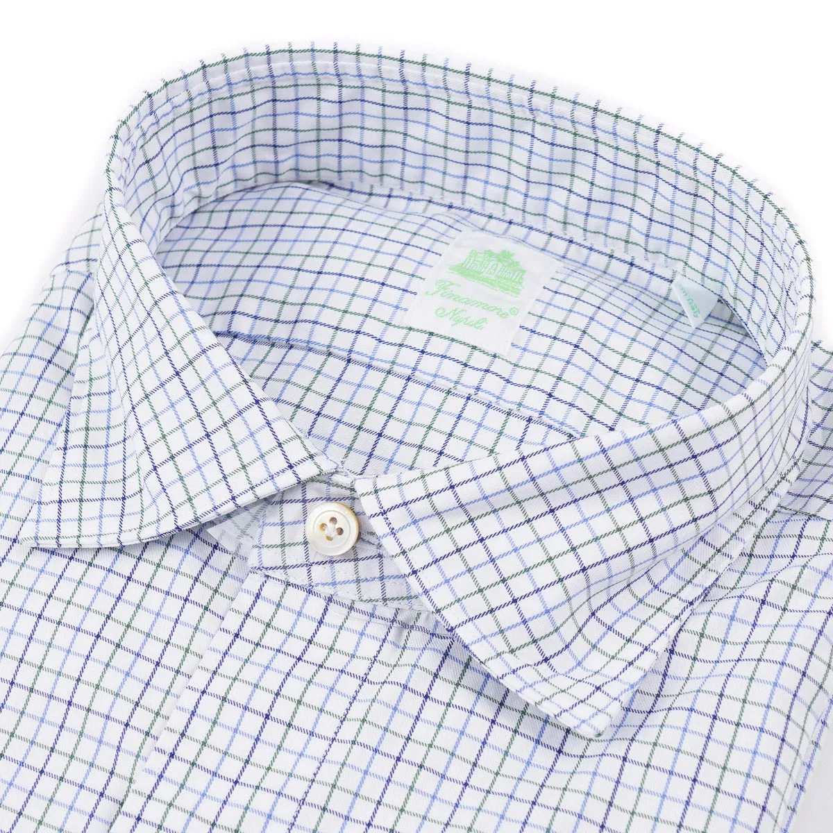 Finamore Slim-Fit Cotton Dress Shirt