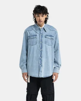 Frontier Denim Shirt in Rider Wash