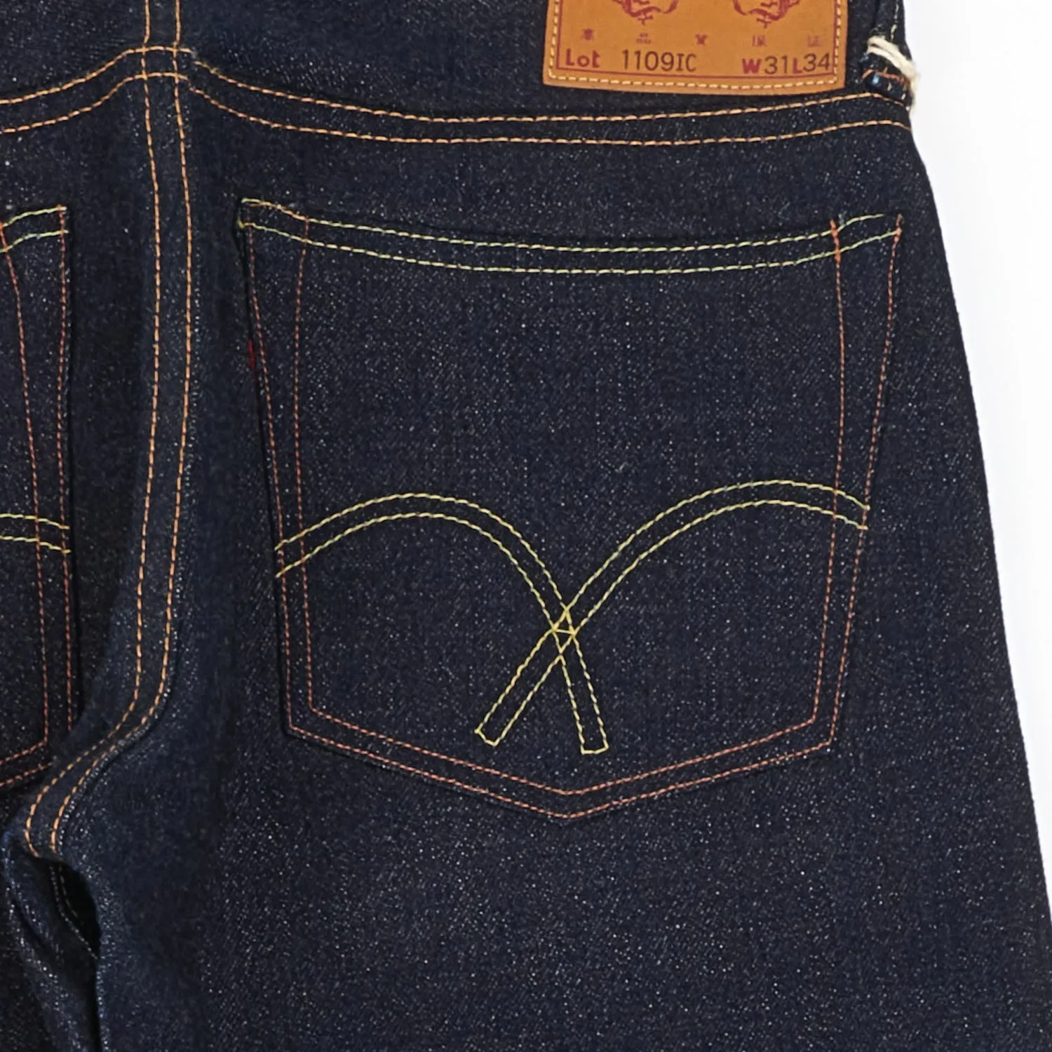 Full Count 1109IC 13.7oz Slim Straight Jean - Raw