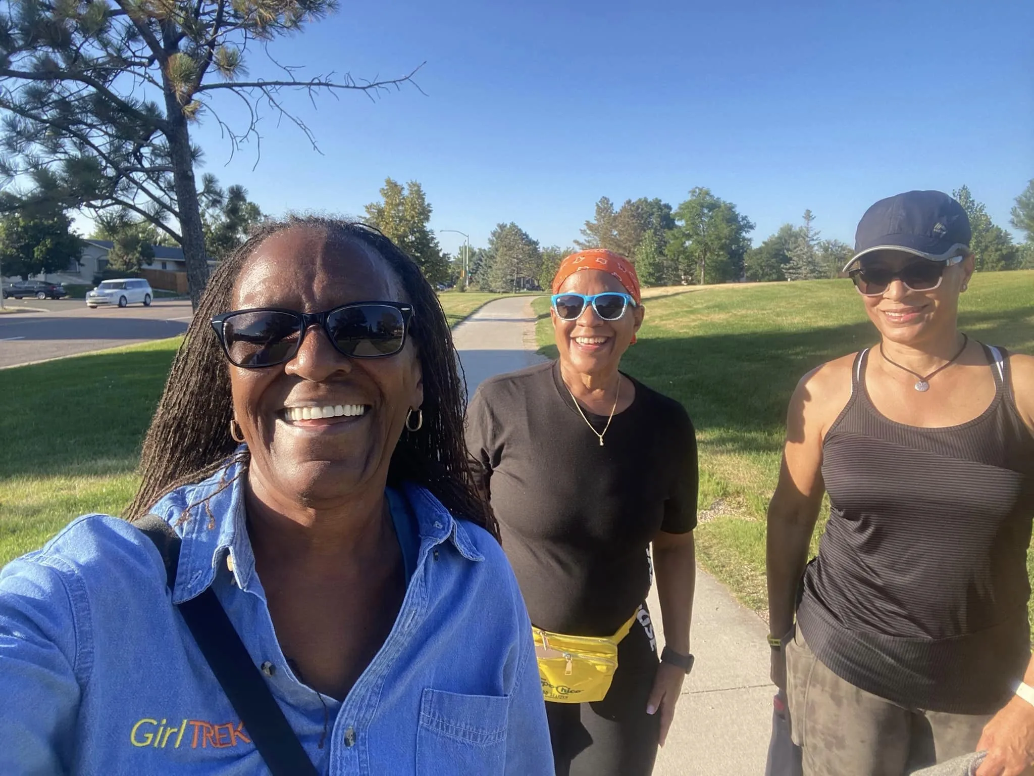 GirlTREK Organizer Denim Shirt