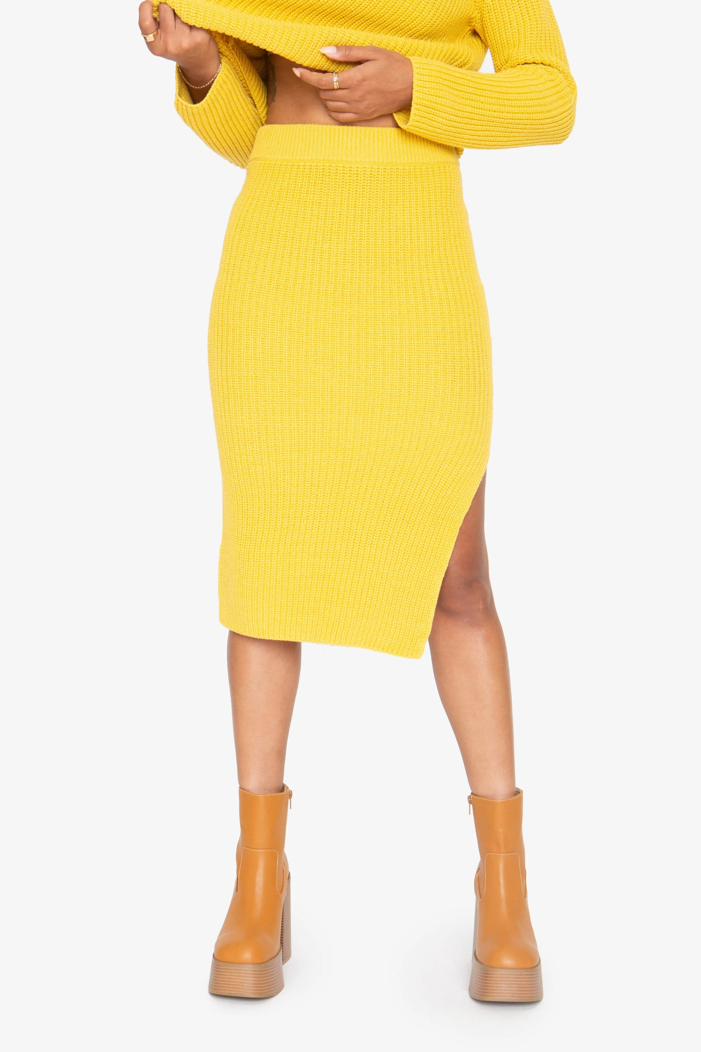 Jada Skirt - Celery