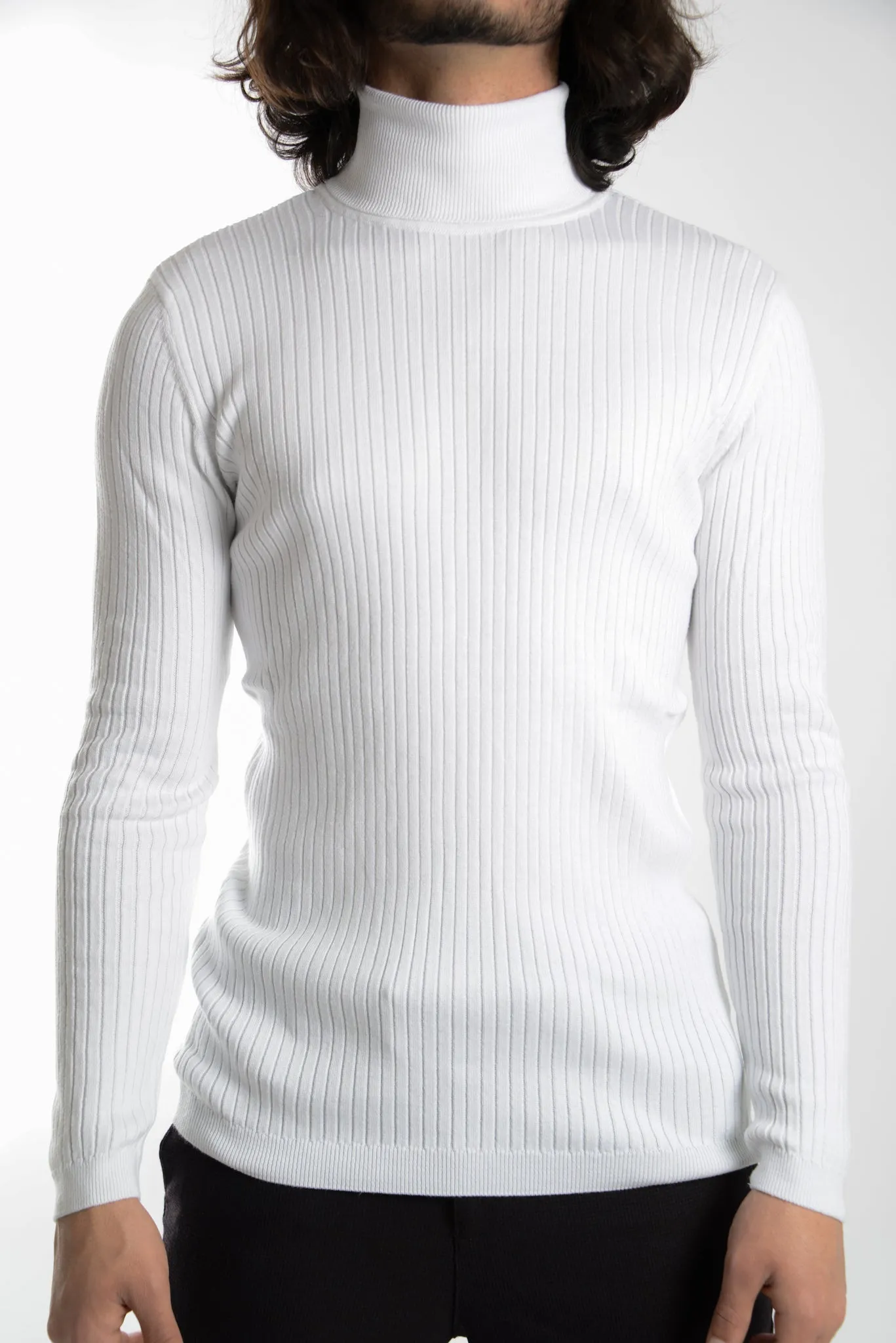 Leeds Slim Fit Turtleneck Euro Sweater