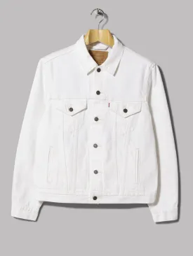 Levis Premium Vintage Fit Trucker Jacket in Ecru White