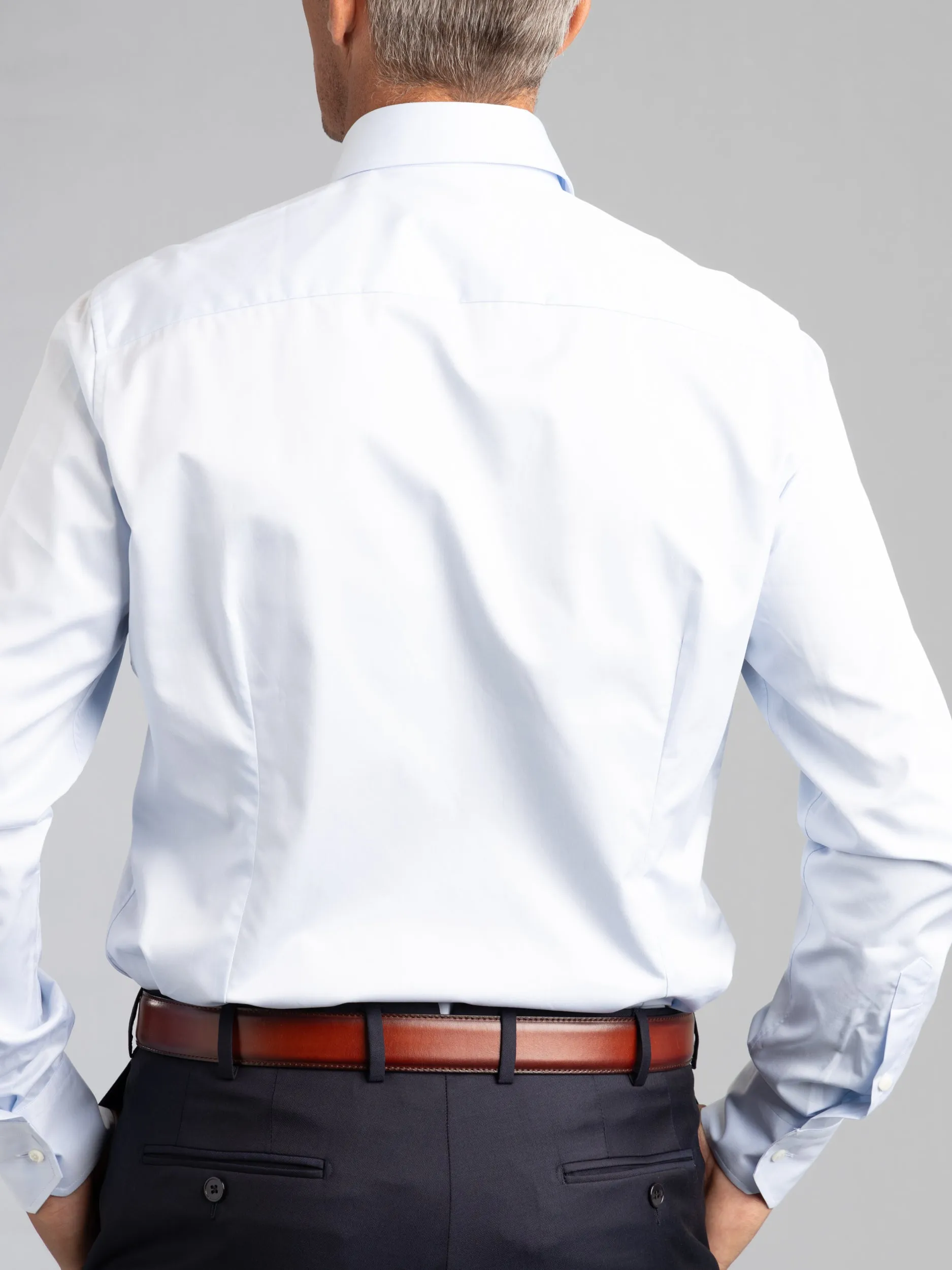 Light Blue Slimline Dress Shirt