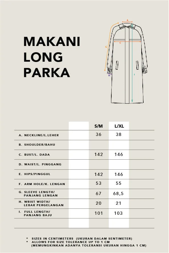 MAKANI PARKA OUTER NAVAL