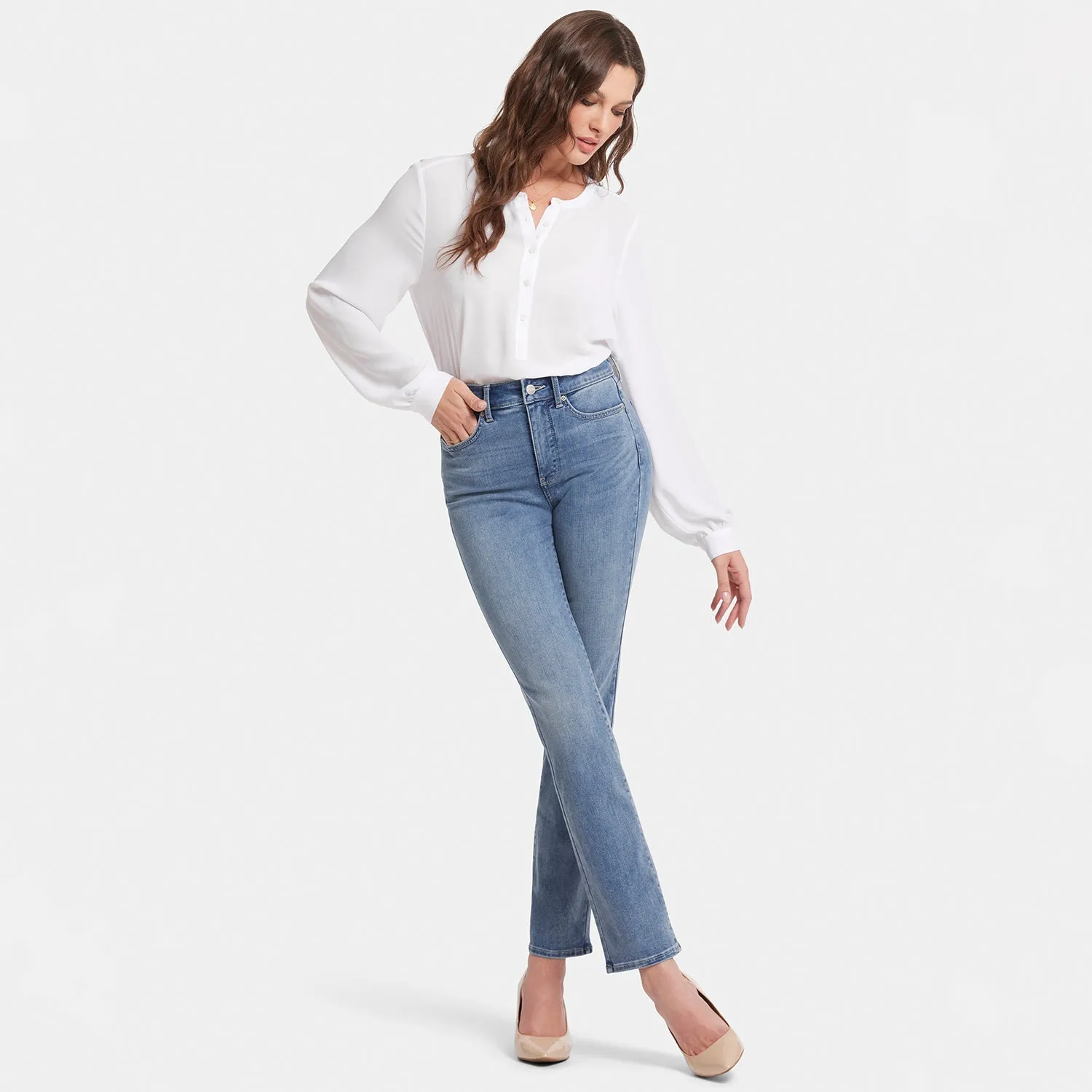 Marilyn Straight Jeans - Hayden Valley