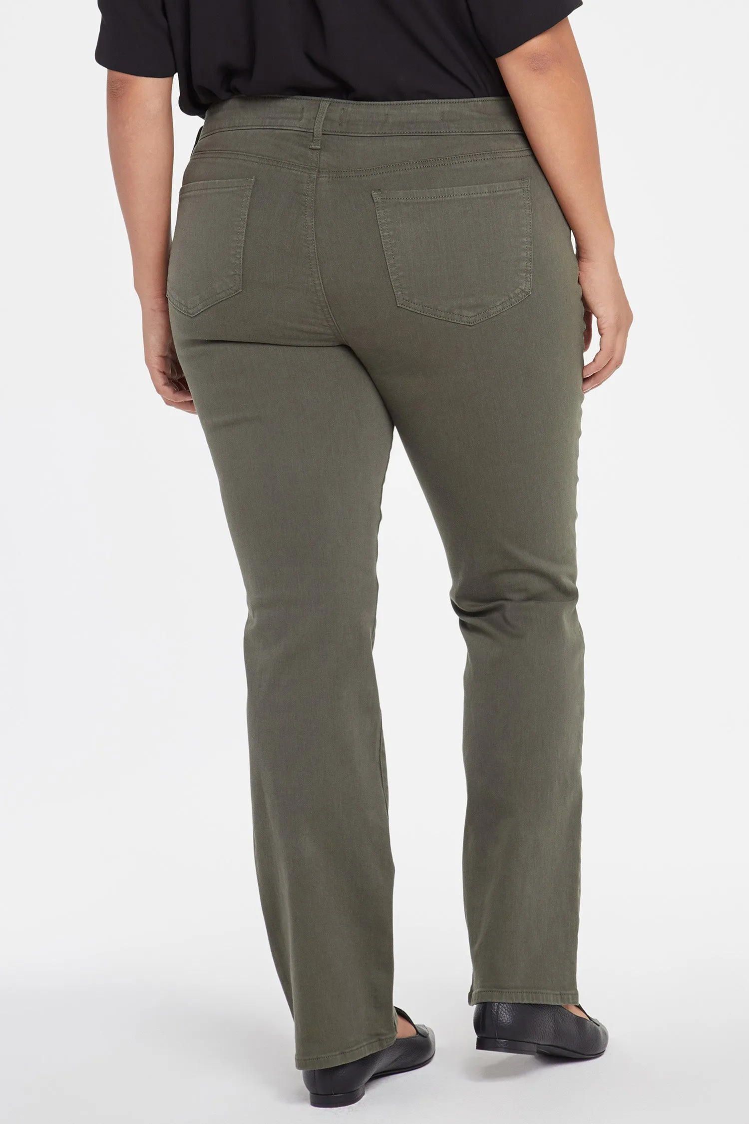 Marilyn Straight Jeans In Plus Size - Deep Depths