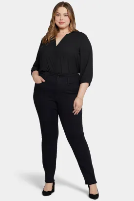 Marilyn Straight Jeans In Plus Size - Huntley