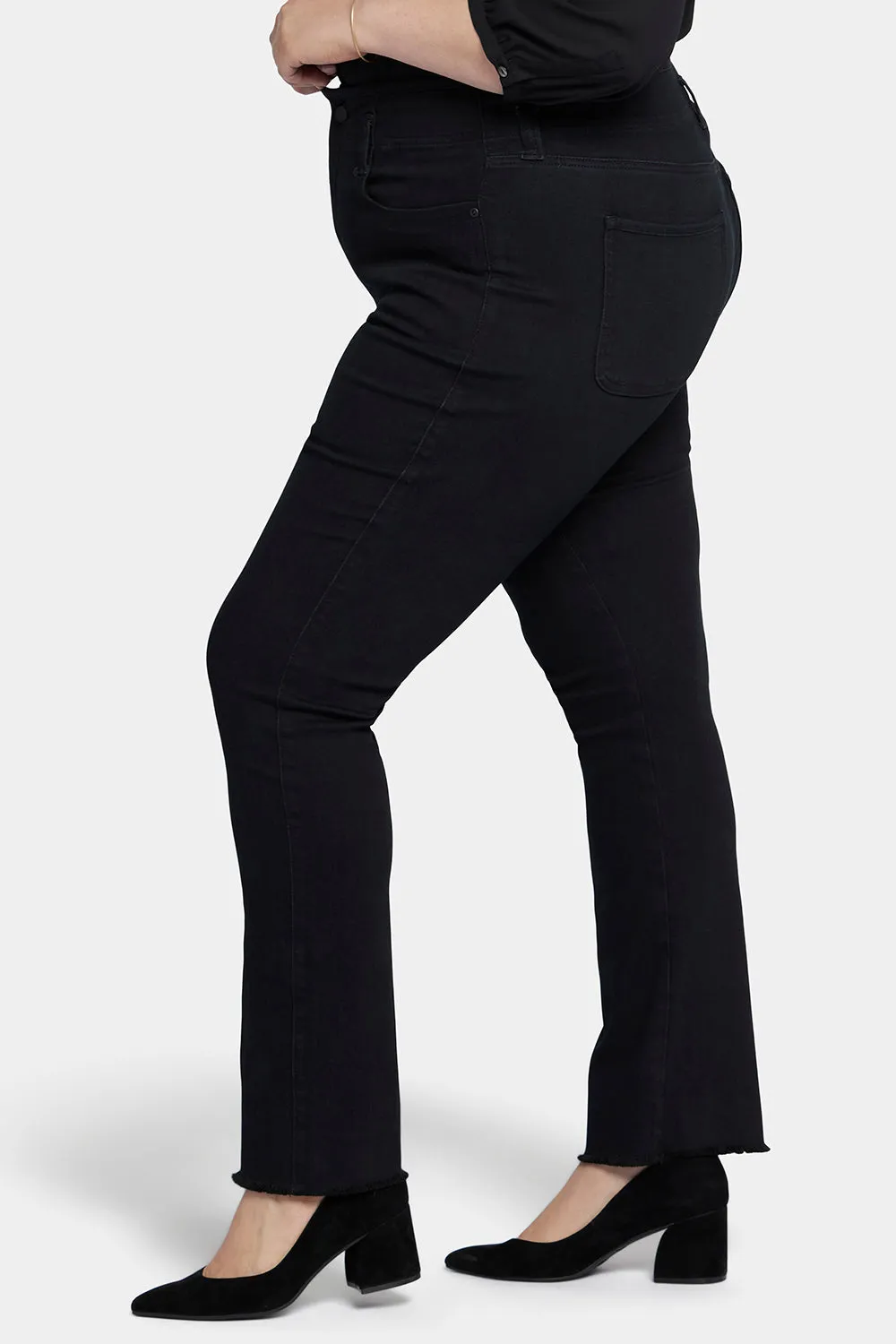 Marilyn Straight Jeans In Plus Size - Huntley